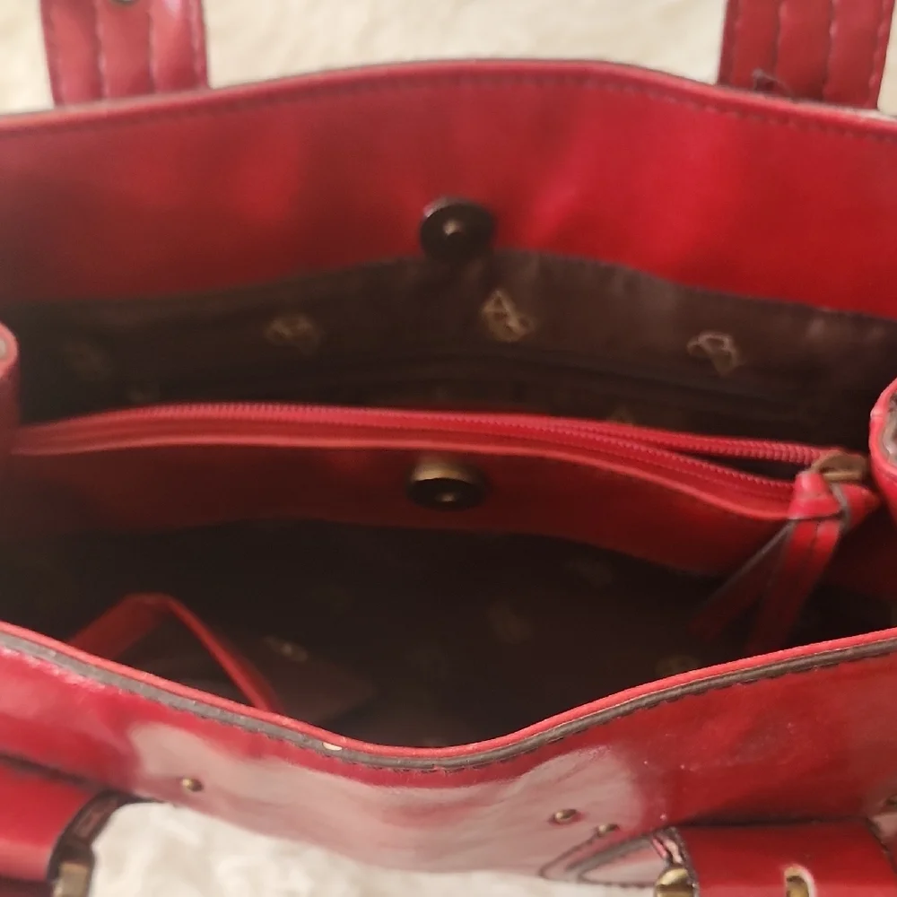 Cherry Red Aldo Handbag - Picture 2 of 3